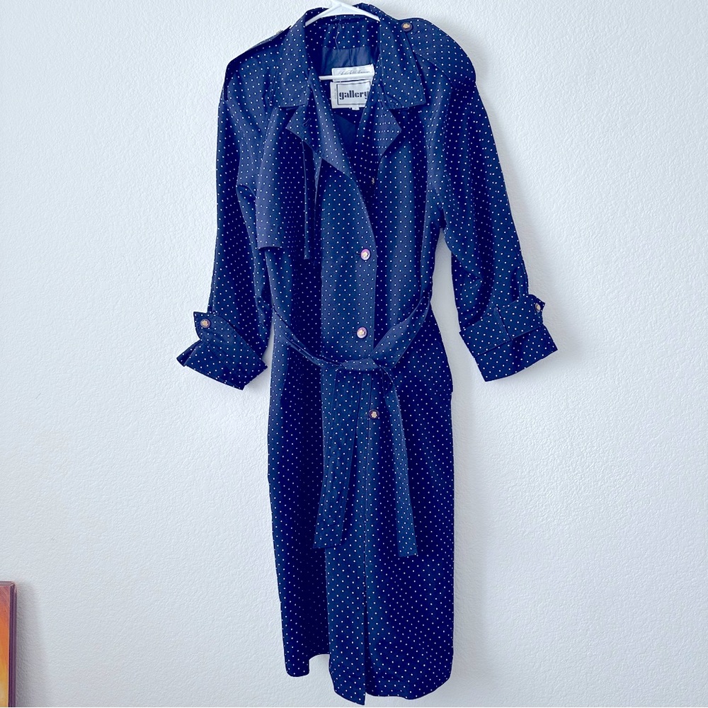 Blue Trench Coat